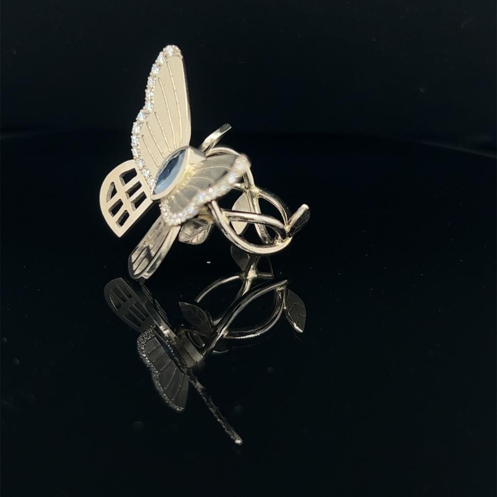 WITGOUDEN RING